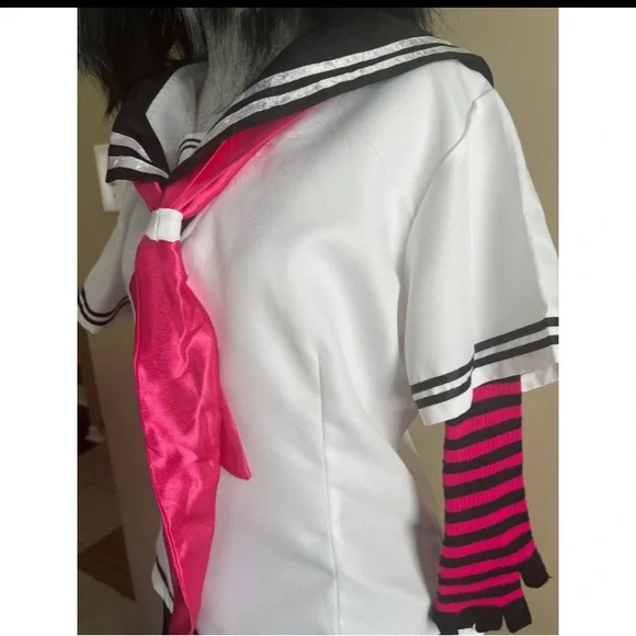 Ibuki Mioda Cosplay Costume Anime Danganronpa Full Outfit With Wig, Halloween - Picture 3 of 4